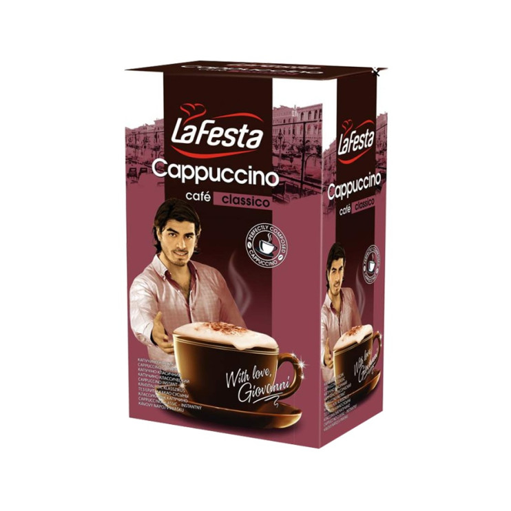 Кофе LA FESTA Cappuccino Классический 10 пак.* 12,5 гр 0001256