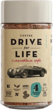 Кофе растворимый с молотым Живой Drive for Life Strong, банка, 100 г