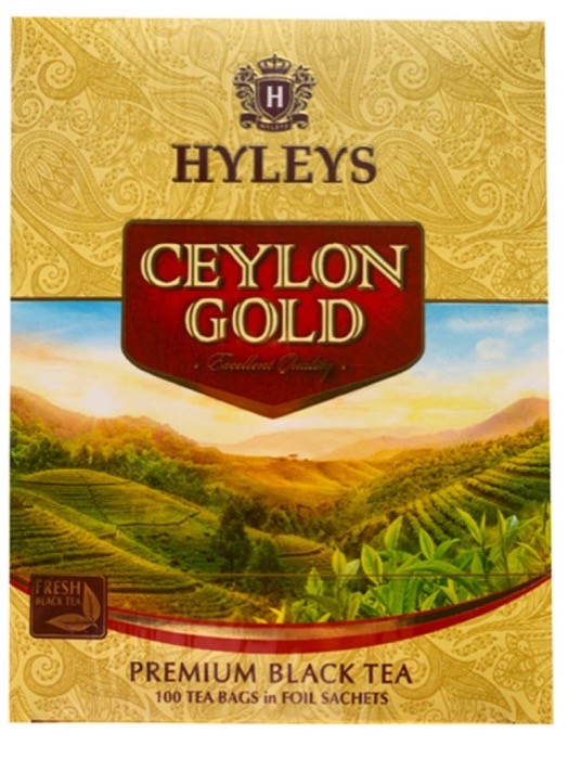 Hyleys Цейлон Голд 200 г,черный лист (18 ) Ш