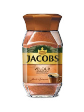 Кофе растворимый Jacobs Velour с пенкой, стеклянная банка, 95 г 1777021