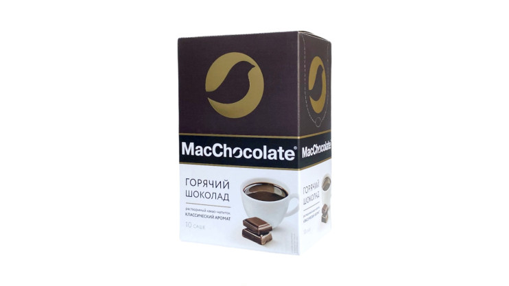 MacChocolate Горячий шоколад растворимый в пакетиках,10 пак.х 20гр 0102148
