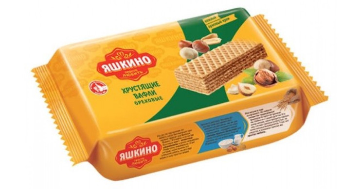 Яшкино Вафли с халвой,200 гр (24)