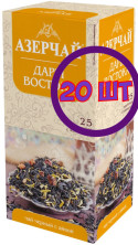 Чай Азерчай Дары Востока черный 25 пак.*2 гр (комплект 20 шт.) 2760407