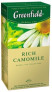 Чай травяной в пакетиках для чашки Greenfield Rich Camomile, 25*1,5 г