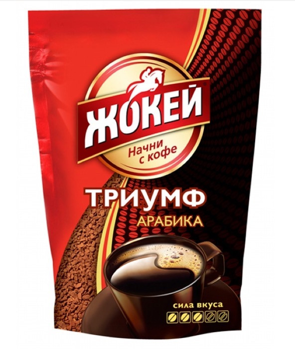 Кофе растворимый Жокей Триумф, м/у, 36 г