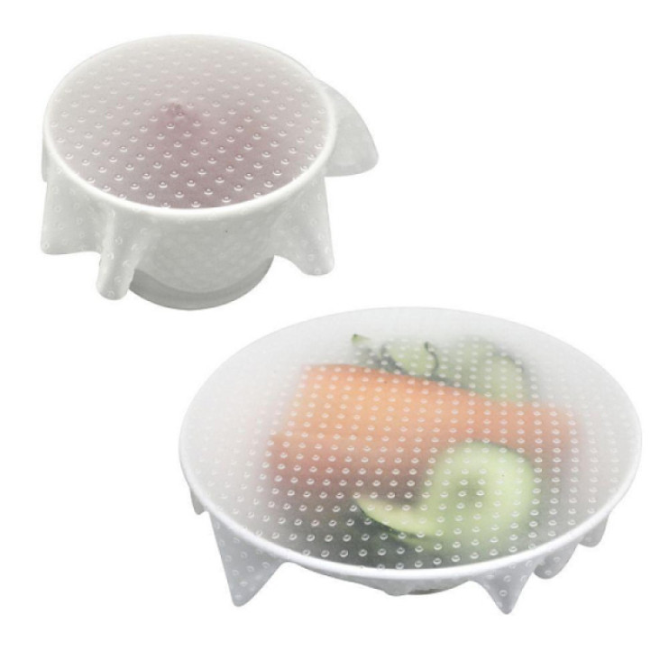 Крышка силиконовая для хранения продуктов, 19х19 см