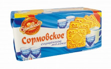 Объединенные Кондитеры Печенье СОРМОВСКОЕ Сгущеное молоко,100 г (42)