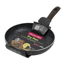 Сковорода 20см. с антипригарным покрытием Grey marble из алюминия 061175