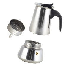 Кофеварка гейзерная из нержавеющей стали Kamille KM-0550 (200 мл. 4 порции)  928241