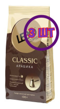 Кофе молотый LEBO CLASSIC для турки, м/у, 100 г (комплект 3 шт.) 6000098