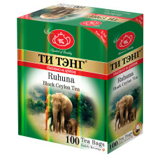 Чай черный в пакетиках для чашки Ти Тэнг Ruhuna, 100*2,5 г