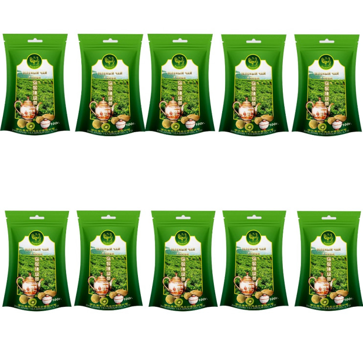 Чай зеленый листовой Верблюд Киви, м/у, 100 г (комплект 10 шт.) 8504530