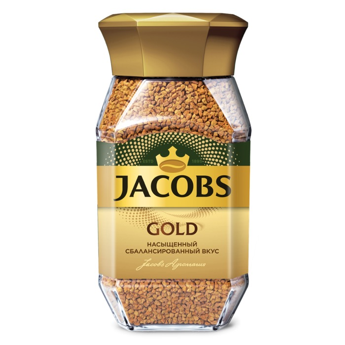 Кофе раствориймый  Jacobs Монарх  GOLD (Якобс Монарх Голд), банка, 95 г.