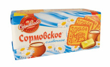 Объединенные Кондитеры Печенье СОРМОВСКОЕ Сливочное,100 г (42)