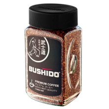 Кофе растворимый Bushido Блэк, банка, 100 г