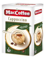 Кофейный напиток растворимый MacCoffee Капучино Айриш крим 3 в 1, 12,5*10 г