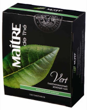 Чай зеленый в пакетиках для чашки Maitre, 100*2 г