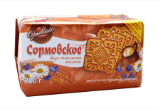 Объединенные Кондитеры Печенье СОРМОВСКОЕ Топленое молоко,200 г (24)