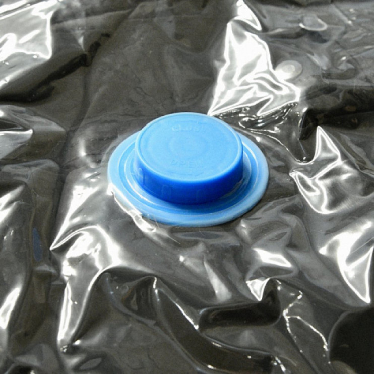 Вакуумный пакет с замком zip-lock и защитным клапаном для хранения вещей многоразовый.50х70см  (арт. VL56-126)