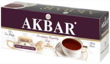 Чай черный в пакетиках для чашки Akbar Классическая серия, 25*2 г