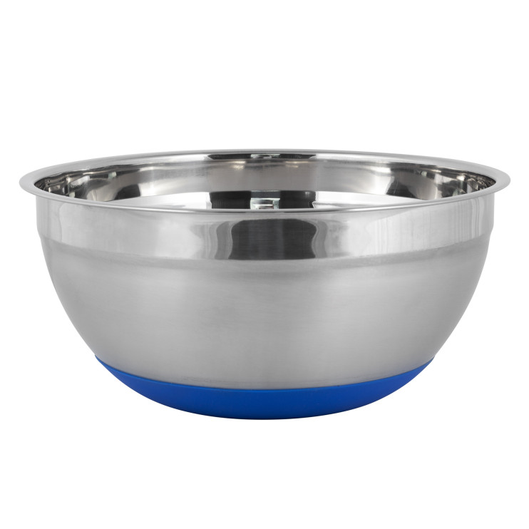 Миска Kamille 26*12см из нержавеющей стали с силиконовым дном  655254