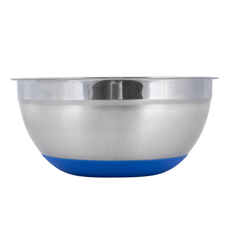 Миска Kamille 26*12см из нержавеющей стали с силиконовым дном  655254