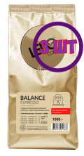 Лебо зерно "ESPRESSO BALANCE" арабика, м/у, 1000гр (комплект 3 шт.) 6002160