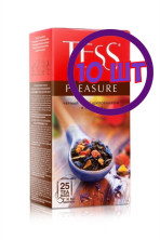 Чай черный в пакетиках для Tess Pleasure (Тесс Плэжа), 25*1,5 г (комплект 10 шт.) 6005947