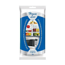 Салфетки влажные для холодильников и микроволновых печей "House Lux" №30