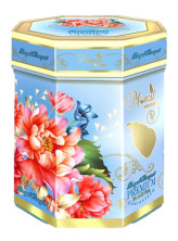 Monzil "Королевский букет" черный 100 г ж/б (24) Голубая банка