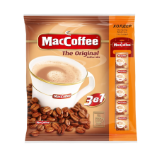 Кофейный напиток растворимый MacCoffee Original 3 в 1, 100*20 г 0101028