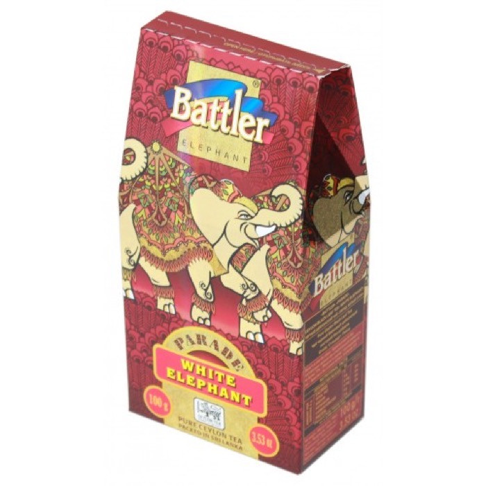 Battler "Домик" Белый слон (8040) 100 гчерный Pekoe (12)