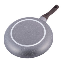 Сковорода 30см. с антипригарным покрытием Grey marble из алюминия 924038