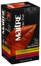 Чай черный в пакетиках для чашки Maitre Ассорти Best of Black, 20*2 г