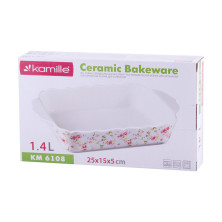Форма керамическая для запекания 25*15*5см 924670
