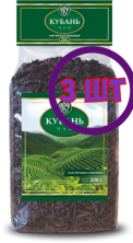 Чай черный листовой Азерчай Кубань, м/у, 400 г (комплект 3 шт.) 6820591