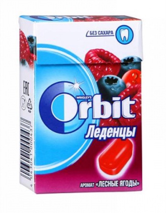 Orbit ОРБИТ Лесные ягоды 35 г (8 шт)(20 бл.)