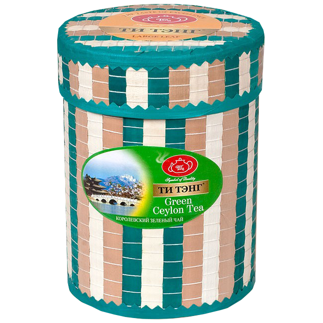 Чай зеленый Ти Тэнг Green Ceylon Tea (в плетенке), 100 г