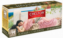 Chelton "Зеленый с саусепом", 25 пак.х1,5 г, (36)