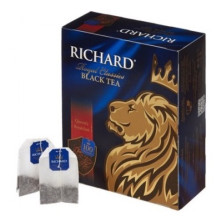 Чай черный в пакетиках для чашки Richard Royal English Breakfast. (Ричард Английский Завтрак)100*2 г