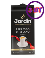 Кофе молотый Jardin Espresso Di Milano, 250г (интенсивность 8) (комплект 3 шт.) 6005633