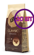 Кофе в зернах Lebo Classic, м/у, 250 г (комплект 20 шт.) 6001828