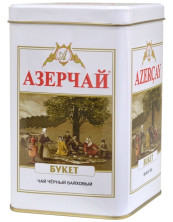 Azercay tea Букет 200 г,черный клист ж/б (15)
