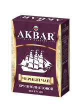 Чай черный листовой Akbar Корабль, 200 г (арт. 01857)