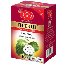 Чай весовой черный Ти Тэнг Soursop O.P., 100 г