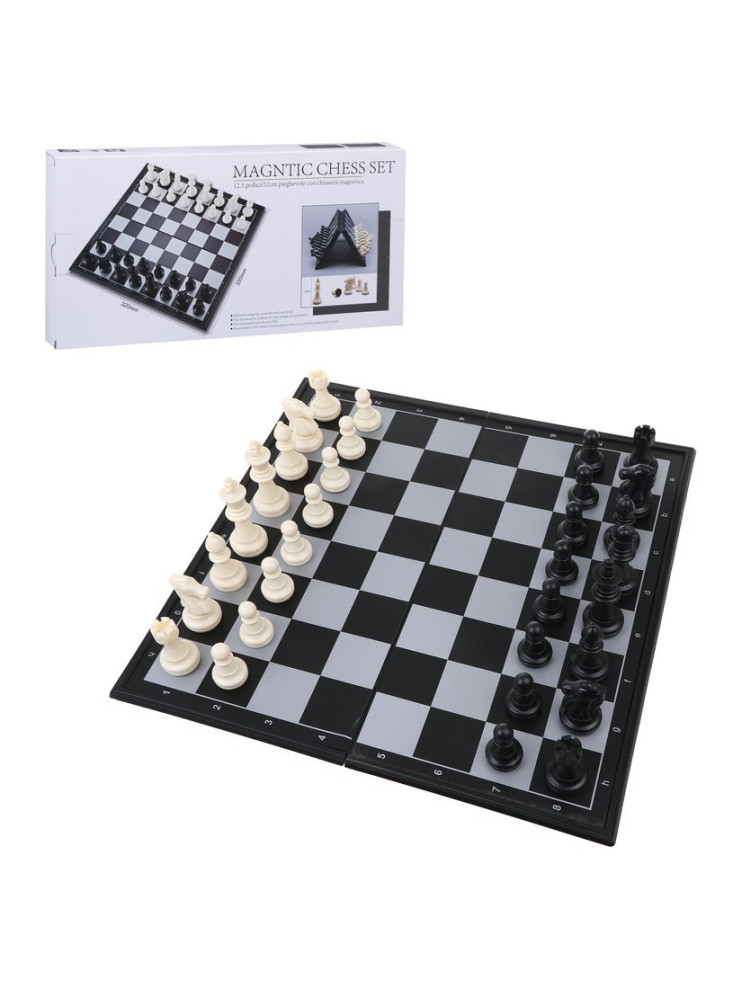 Настольная игра Шахматы магнитные, игровое поле 31,5х31,5см. (арт. 652730)