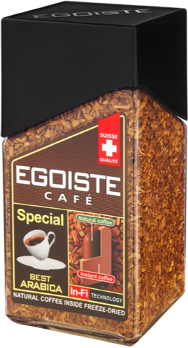 Кофе растворимый Egoiste Special, банка, 50 г