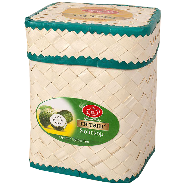 Чай зеленый Ти Тэнг Soursop (в плетенке), 100 г