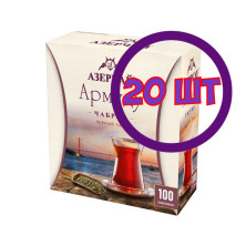 Чай Азерчай Армуду Чабрец черный 100 пак.*1,6 гр (комплект 20 шт.) 2762012