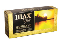 Чай черный в пакетиках для чашки Шах Голд, 25*2 г